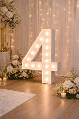 3ft Marquee Number 4