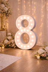 3ft Marquee Number 8