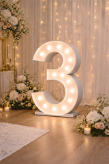 3ft Marquee Number 3