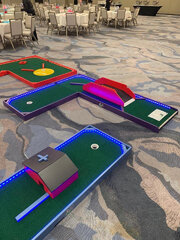 6 Hole LED Miniature Golf