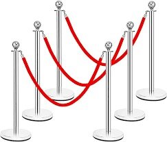 Crowd Stanchion Post Rope