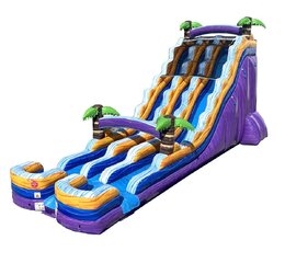 24ft Dual Lane Oasis Marble Slide