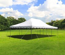 White Canopy Pole Tent 20'x30'