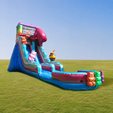 19’ Gummy Bear Waterslide