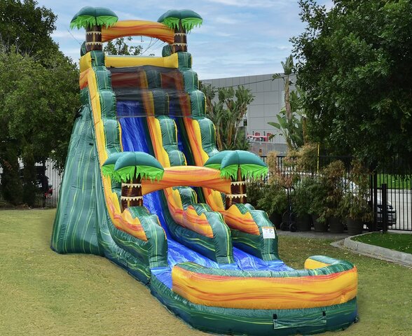 19’ Cali Palms Waterslide