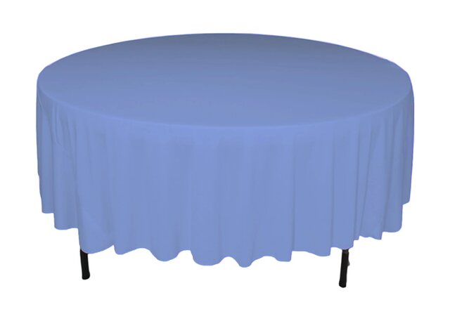 Periwinkle Round 120in