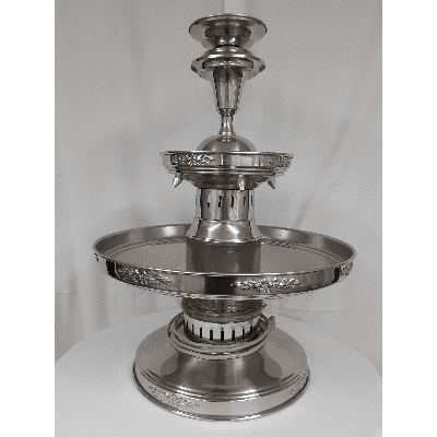 5 Gallon Silver with Hourglass Bowl