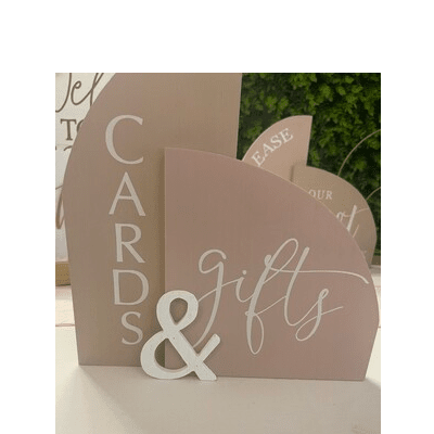 Cards and Gifts Sign