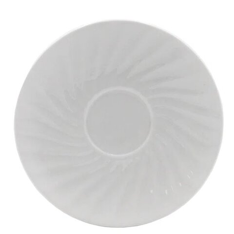 Saucer 6in White