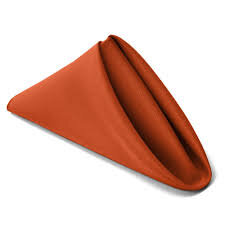 Burnt Orange Napkins