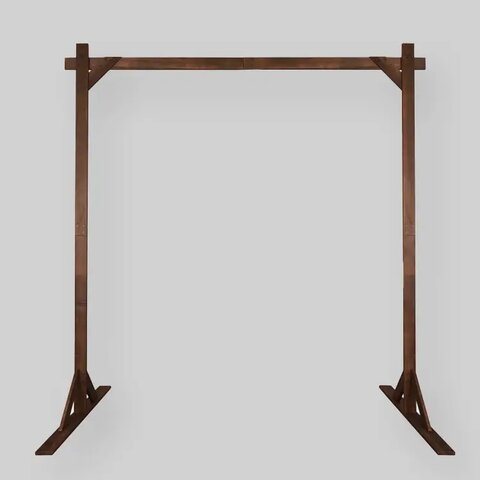 Wooden Rectangular Arch