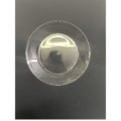 Plate 9in Clear