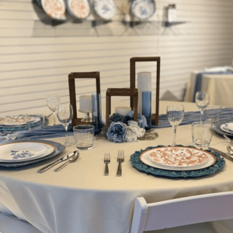 Lantern Centerpiece 10in Tall