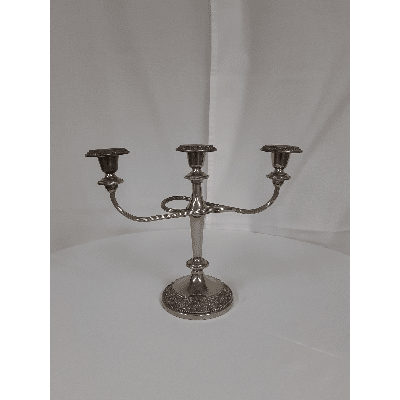 3 Lite Silver 9 1 2in H