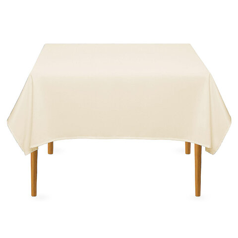 Ivory 54in x 54in Table Cloth