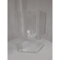 Acrylic Dispenser 5gal w/ 1 Spicket