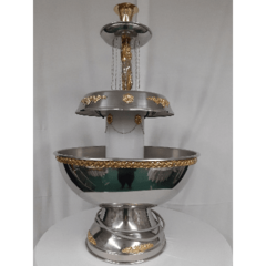 7gal Silver w/ Angel & Gold Trim