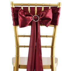 Burgundy Chair Tie