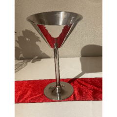 Martini Glass Server Stainless (15'H X 9'Dia)