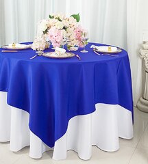 Royal Blue 72' x 72' Square Table Cloth