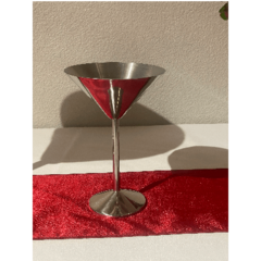 Martini Glass Server Stainless (8'H X 5.5'Dia)