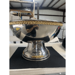 Stainless 7gal w/ Gold Trim