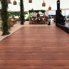 24' x 24' Oak Finish
