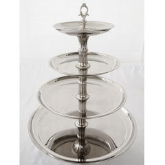 4 tier stainless serving tray