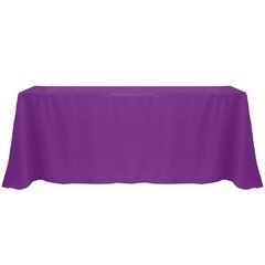 Plum 8' Floor Length 90" x 156"