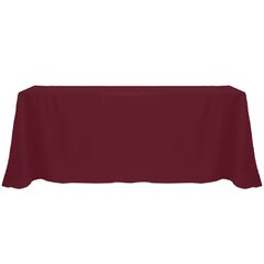 Burgundy 6' Floor Length 90" x 132"