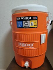 5 Gallon W/Spigot Orange