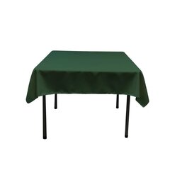 Hunter Green 54' x 54' Table Cloth