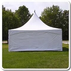 Solid White Wall 8' x 20' (20' x 20' Tent)