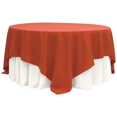 Rust 72' x 72' Square Table Cloth