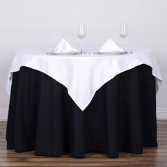White 54' x 54' Table Cloth