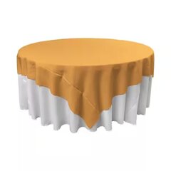 Gold 72' x 72' Square Table Cloth
