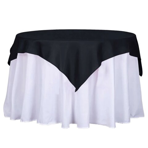 Black 54in x 54in Table Cloth