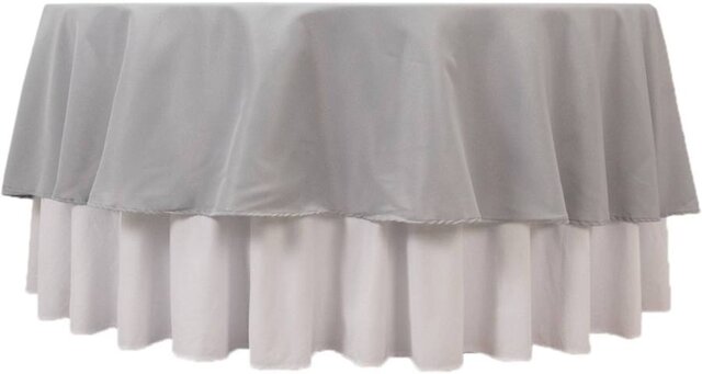 Round 90in Table Cloth Overlay