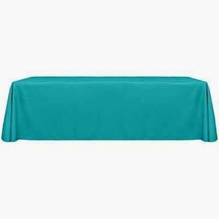 Teal 8ft Lap Length 60in x 120in
