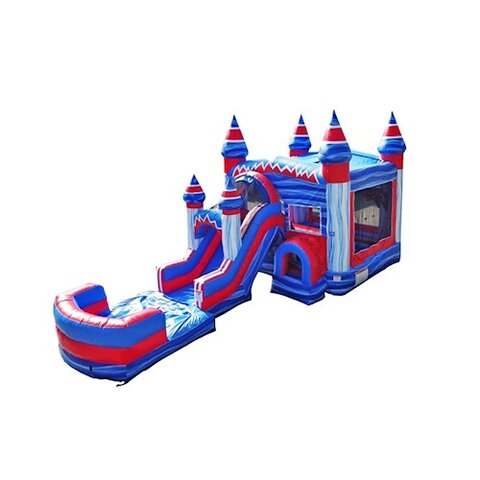 13 X 31 Dream Castle 5 in 1 Wet / Dry Combo with Pool -