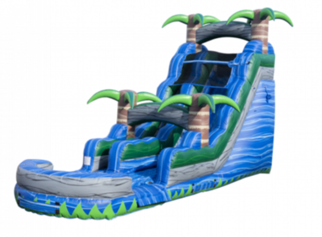 Blue Crush 18' Water Slide