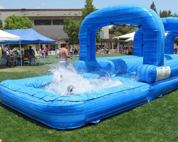  38 X 10 - 2 Lane Slip and Slide With Pool 
