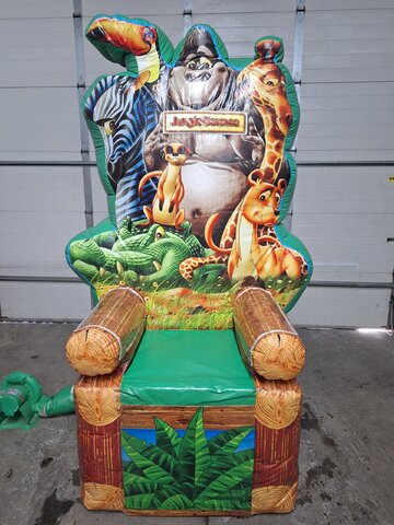 Giant Inflatable 9' Throne 