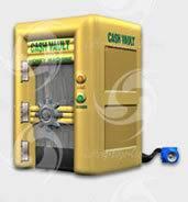 Inflatable Money Booth (GOLD) - Cash Vault - 