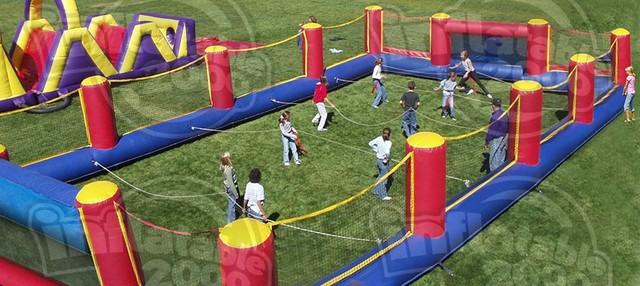 Inflatable Human Foosball Rental Usainflatables Com