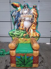 Giant Inflatable 9' Throne 