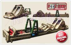 100' Boot Camp MEGA Challenge. (4 Piece Obstacle) - (Requires 3 Blowers)