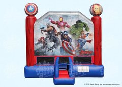 15 X 17 Marvel Avengers Bounce House 