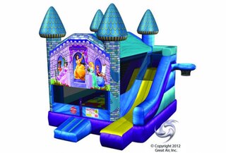 16 X 20 Princess Castle 5-in-1 Combo