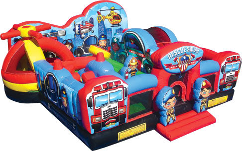 19 X 20 Rescue Squad Toddler Playland 